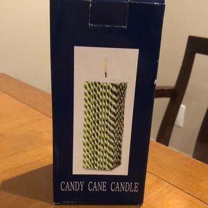 Candy Cane Candle